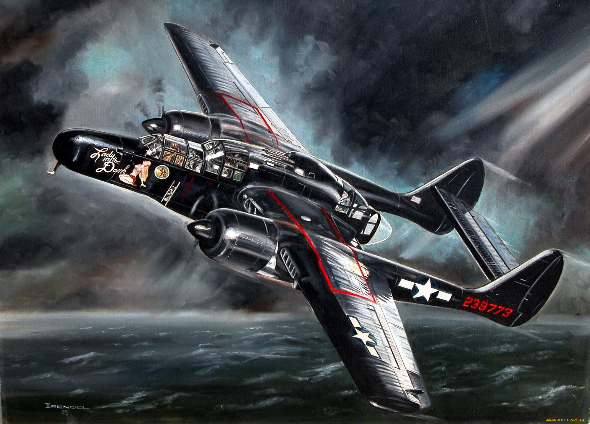 northrop, 61, black, widow, , 3, , graphic, , , 2-, , , 